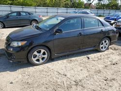 Salvage cars for sale from Copart Hampton, VA: 2013 Toyota Corolla Base