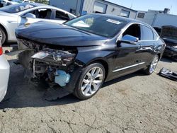 Salvage cars for sale from Copart Vallejo, CA: 2018 Chevrolet Impala Premier