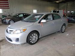 Salvage cars for sale from Copart Franklin, WI: 2012 Toyota Corolla Base