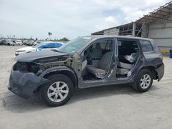 Salvage cars for sale from Copart Corpus Christi, TX: 2013 Toyota Highlander Base