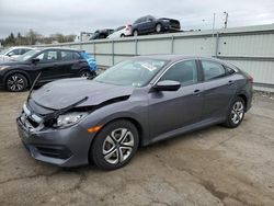 Salvage cars for sale at auction: 2016 Honda Civic LX