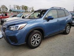 Salvage cars for sale at Spartanburg, SC auction: 2020 Subaru Forester Premium