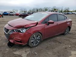 Nissan salvage cars for sale: 2022 Nissan Versa SV