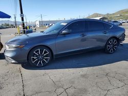 Salvage cars for sale from Copart Colton, CA: 2023 Honda Accord Touring Hybrid
