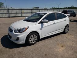 Salvage cars for sale at Dunn, NC auction: 2017 Hyundai Accent SE