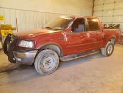 Salvage cars for sale from Copart Abilene, TX: 2003 Ford F150 Supercrew