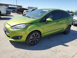 Salvage cars for sale at Grand Prairie, TX auction: 2018 Ford Fiesta SE