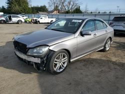 Salvage cars for sale at Finksburg, MD auction: 2012 Mercedes-Benz C 250