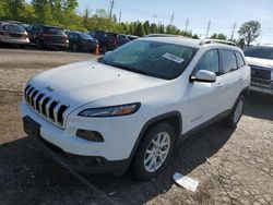 Jeep Cherokee Latitude salvage cars for sale: 2018 Jeep Cherokee Latitude