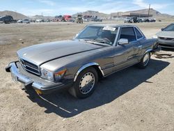 Salvage cars for sale at North Las Vegas, NV auction: 1981 Mercedes-Benz 380 SL