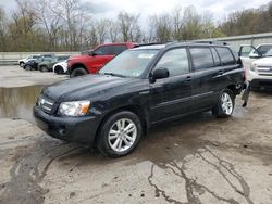Salvage cars for sale from Copart Ellwood City, PA: 2006 Toyota Highlander Hybrid