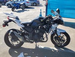 Salvage motorcycles for sale at San Martin, CA auction: 2014 Kawasaki EX300 B