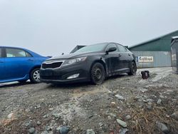 Salvage cars for sale from Copart Montreal Est, QC: 2012 KIA Optima EX