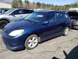 Vehiculos salvage en venta de Copart Exeter, RI: 2004 Toyota Corolla Matrix XR