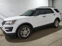 Salvage cars for sale at Brookhaven, NY auction: 2016 Ford Explorer