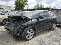 Salvage cars for sale from Copart Opa Locka, FL: 2016 Honda HR-V EXL