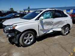 Salvage cars for sale at Woodhaven, MI auction: 2012 Lexus RX 350