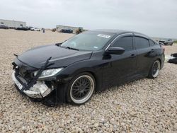 Salvage cars for sale at New Braunfels, TX auction: 2018 Honda Civic SI