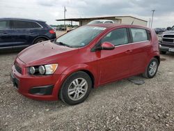 Chevrolet Sonic LT salvage cars for sale: 2014 Chevrolet Sonic LT