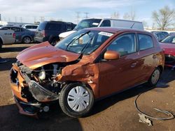 Salvage cars for sale at Elgin, IL auction: 2019 Mitsubishi Mirage ES