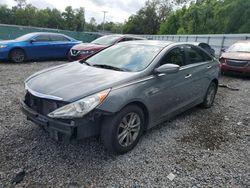 Salvage cars for sale from Copart Riverview, FL: 2012 Hyundai Sonata GLS