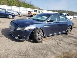 Lincoln Continental salvage cars for sale: 2017 Lincoln Continental Reserve