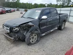 Salvage cars for sale from Copart Harleyville, SC: 2006 Toyota Tundra Double Cab SR5