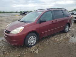 Toyota Sienna ce salvage cars for sale: 2005 Toyota Sienna CE