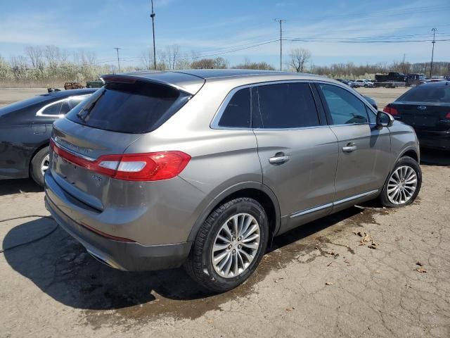 2016 Lincoln MKX Select