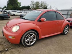Salvage cars for sale at Finksburg, MD auction: 2005 Volkswagen New Beetle GLS