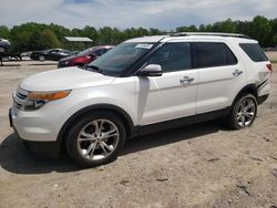 Salvage cars for sale from Copart Charles City, VA: 2013 Ford Explorer Limited