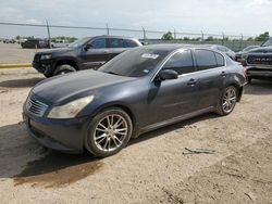 Infiniti salvage cars for sale: 2007 Infiniti G35