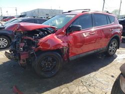 Salvage cars for sale at Chicago Heights, IL auction: 2016 Toyota Rav4 LE