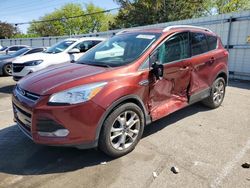 Salvage cars for sale from Copart Moraine, OH: 2015 Ford Escape Titanium