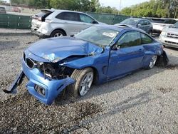 BMW 4 Series salvage cars for sale: 2016 BMW 435 XI