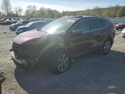 Salvage cars for sale from Copart Grantville, PA: 2017 Honda CR-V EXL