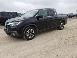 Salvage cars for sale at Temple, TX auction: 2017 Honda Ridgeline RTL