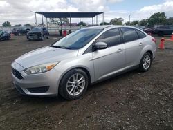 Salvage cars for sale from Copart San Diego, CA: 2015 Ford Focus SE