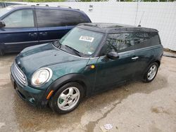 Mini salvage cars for sale: 2010 Mini Cooper Clubman