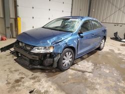 Salvage cars for sale from Copart West Mifflin, PA: 2015 Volkswagen Jetta Base