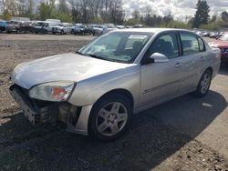 Salvage cars for sale from Copart Portland, OR: 2006 Chevrolet Malibu LT