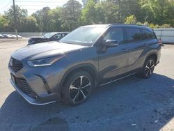 Salvage cars for sale at Savannah, GA auction: 2022 Toyota Highlander XSE