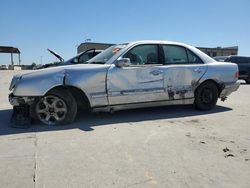 Salvage cars for sale at Wilmer, TX auction: 2002 Mercedes-Benz E 320