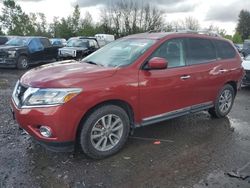 Salvage cars for sale from Copart Portland, OR: 2014 Nissan Pathfinder S