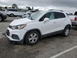 Vehiculos salvage en venta de Copart Van Nuys, CA: 2017 Chevrolet Trax 1LT
