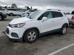 Chevrolet Trax 1LT salvage cars for sale: 2017 Chevrolet Trax 1LT