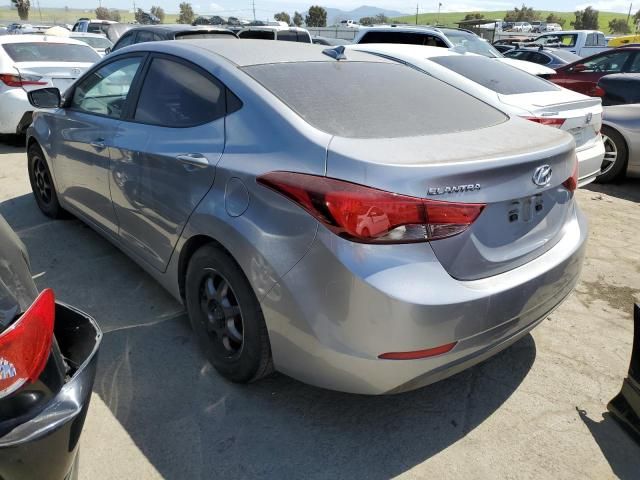 2016 Hyundai Elantra SE