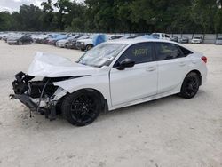 Salvage cars for sale at Ocala, FL auction: 2022 Honda Civic Sport