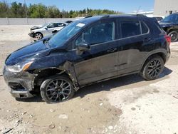 Salvage cars for sale at Franklin, WI auction: 2022 Chevrolet Trax 1LT