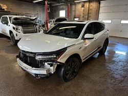 Salvage cars for sale from Copart London, ON: 2023 Acura RDX A-Spec